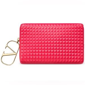 Valentino Beauty Pouch Red Travel bag makeup clutch